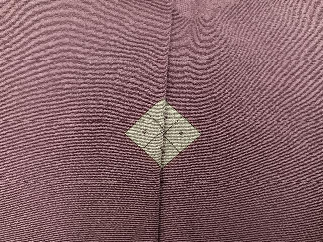 平和屋着物■上質な色無地 煤竹色 正絹 逸品 BAAY0955mz