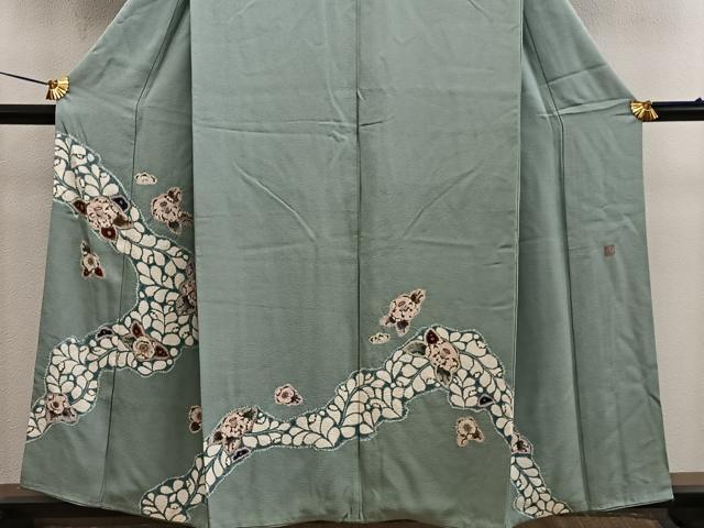 平和屋着物■訪問着 作家物 辻が花 正絹 逸品 BAAY0973mz