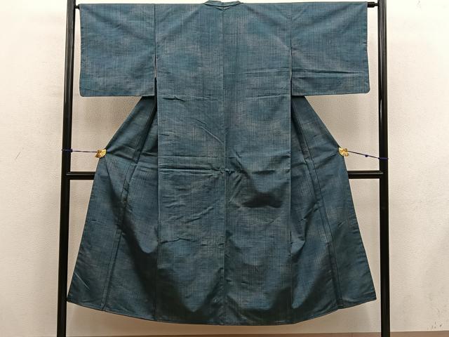 平和屋着物■上質な紬 霞色 正絹 逸品 BAAY1015mz