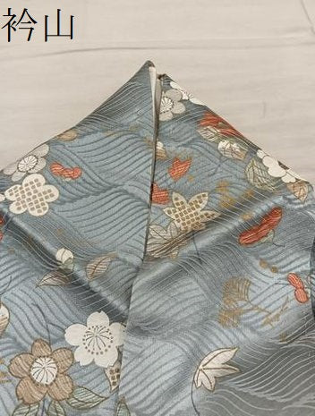 平和屋着物●訪問着 梅花文 暈し染め 暈し染め 正絹 逸品 BAAY1061mz