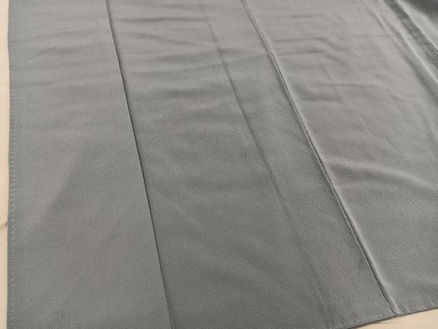 平和屋着物■上質な色無地 利休鼠色 正絹 逸品 BAAY1152mz