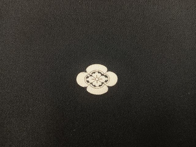 平和屋着物■豪華黒留袖 刺繍 樹林文 金糸 正絹 逸品 BAAY1180mz