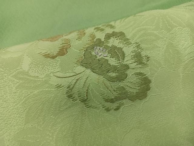 平和屋着物■訪問着 刺繍 流水花文 暈し染め 正絹 逸品 BAAY1379mz