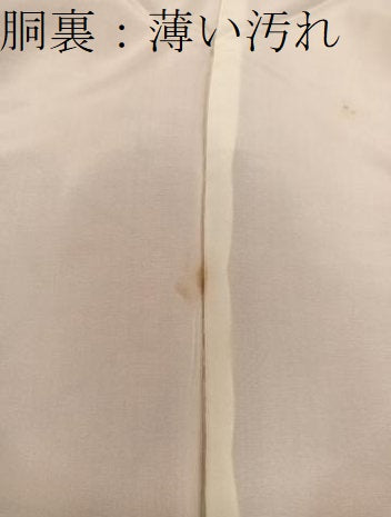 平和屋着物■上質な紬 麻の葉文様 正絹 逸品 BAAY1422mz