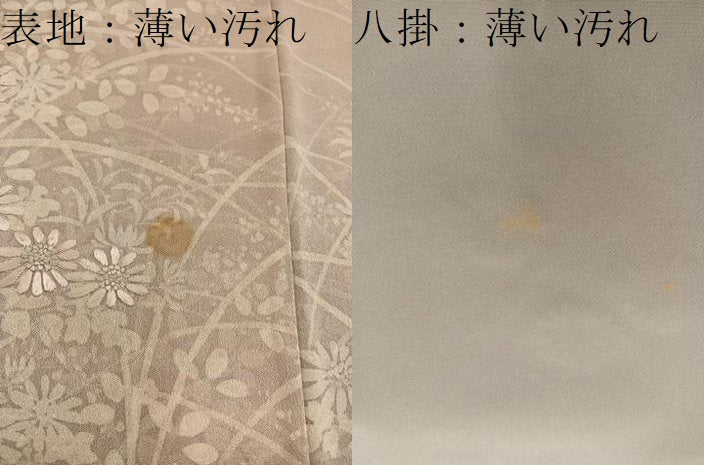 平和屋着物■訪問着 刺繍 菊花文 正絹 逸品 BAAY1444mz
