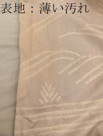 平和屋着物■訪問着 刺繍 草葉文 銀彩 正絹 逸品 BAAY1461mz