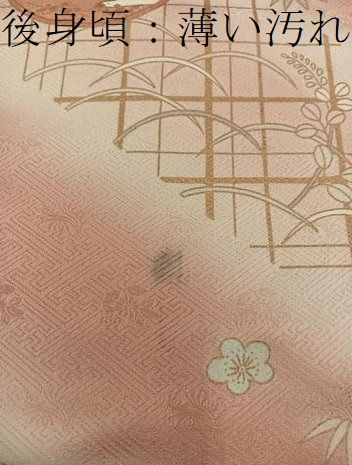 平和屋着物■訪問着 菊花文 暈し染め 金彩 正絹 逸品 BAAY1573mz