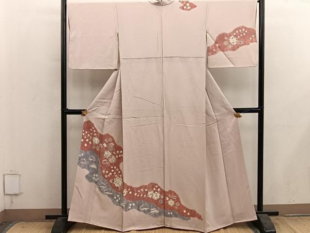 平和屋着物■訪問着 辻が花 正絹 逸品 BAAY1595mz