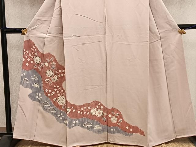 平和屋着物■訪問着 辻が花 正絹 逸品 BAAY1595mz