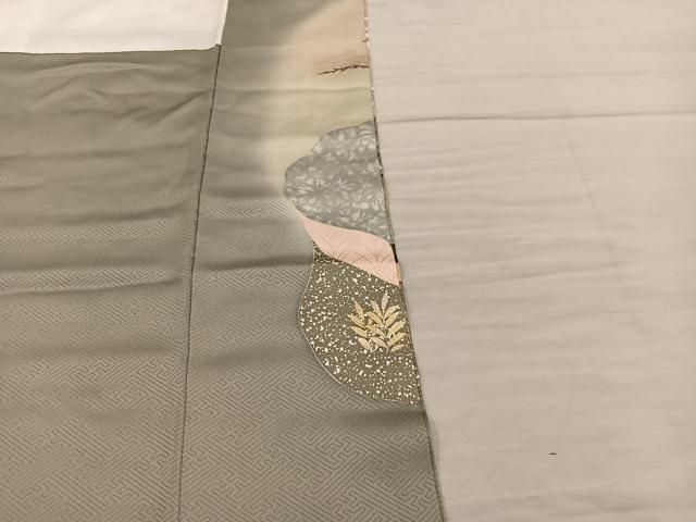 平和屋着物■豪華色留袖 作家物 飛鶴御所車花文 暈し染め 金彩 正絹 逸品 BAAY1827mz