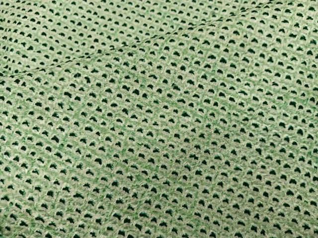 平和屋着物■大変加工の良い総絞り小紋 正絹 逸品 BAAY1869mz