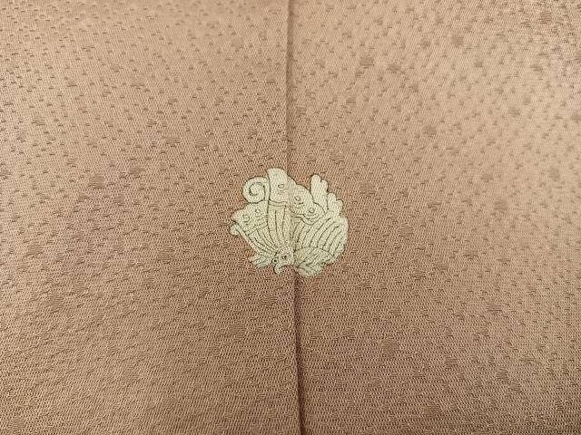 平和屋着物■上質な色無地 薄香色 正絹 逸品 BAAY2048mz