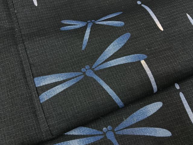 平和屋着物∴夏物 浴衣 綿紅梅 蜻蛉 綿 逸品 BAAY3015hj