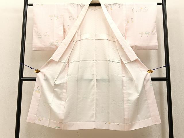 平和屋着物■長襦袢 無双仕立て 人物文 洗える着物 BAAY3026hj
