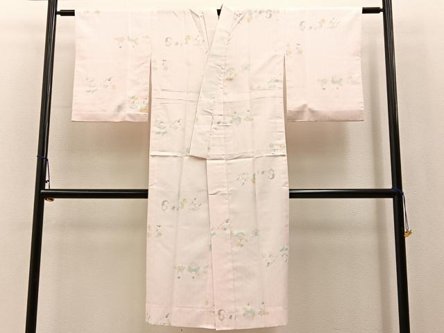 平和屋着物■長襦袢 無双仕立て 人物文 洗える着物 BAAY3026hj