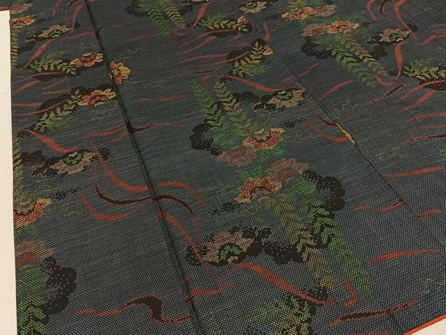平和屋着物■本場大島紬 7マルキ 桐 正絹 逸品 BAAY3046hj