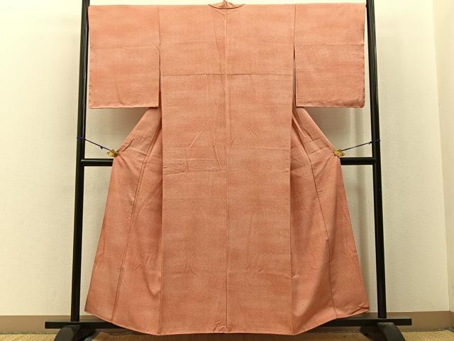 平和屋着物■上質な小紋 霞文 正絹 逸品 BAAY3049hj