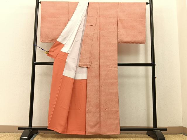 平和屋着物■上質な小紋 霞文 正絹 逸品 BAAY3049hj