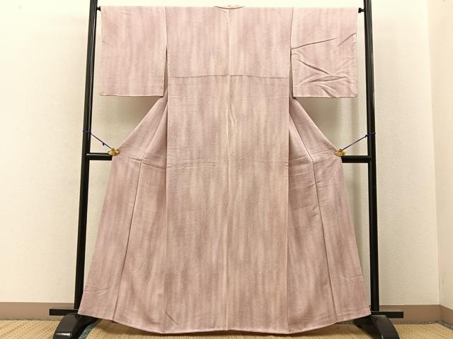 平和屋着物■上質な小紋 花尽し 暈し染め 正絹 逸品 BAAY3069hj