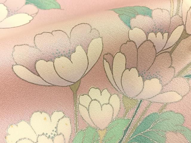 平和屋着物■豪華振袖 西洋風景文 暈し染め 銀彩 正絹 逸品 BAAY3072hj