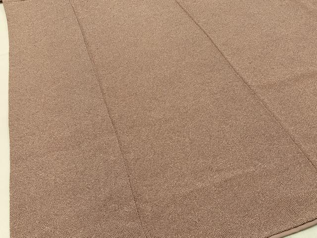 平和屋着物■江戸小紋 作家物 鮫小紋柄 鬼しぼ縮緬 正絹 逸品 BAAY3097hj
