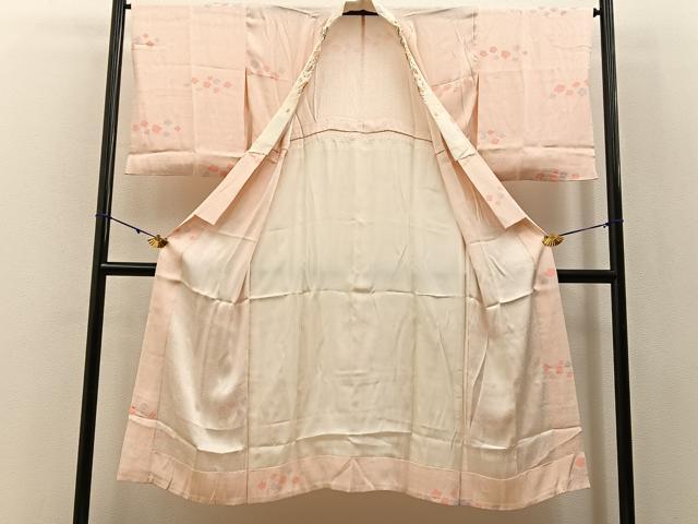 平和屋着物■大正の浮世絵師 竹久夢二 夢二ロマン 長襦袢 無双仕立て 飛鶴梅文 半衿刺繍 正絹 逸品 BAAY3127hj