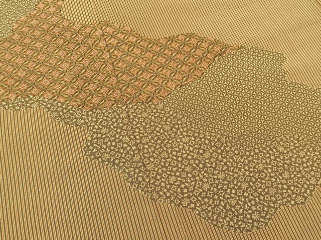 平和屋着物■伝統工芸士 保科信作 訪問着 道長有職文 正絹 逸品 BAAY3181hj