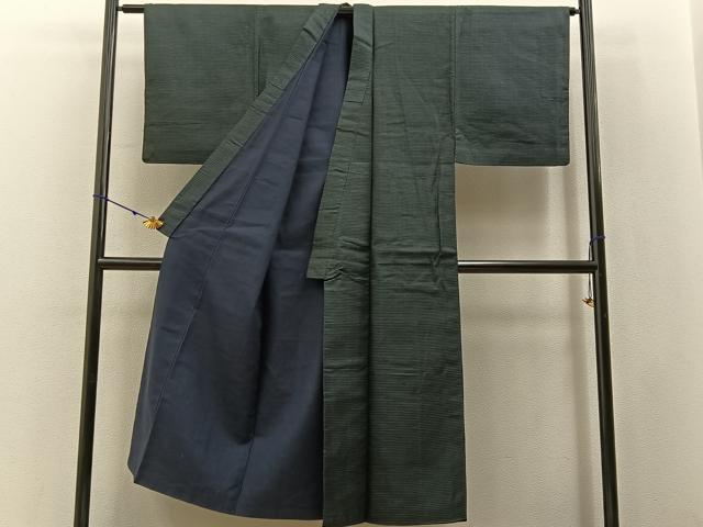 平和屋着物■男性 本場大島紬 100亀甲 総詰め 正絹 逸品 BAAY3185hj
