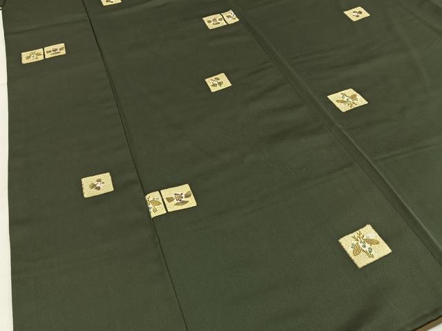 平和屋着物■上質な小紋 ふくら雀 金彩 正絹 逸品 BAAY3199hj