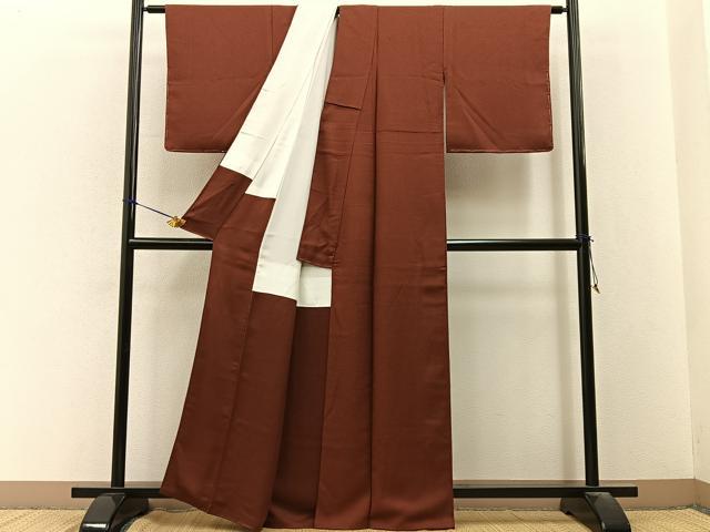 平和屋着物■江戸小紋 極小鮫小紋柄 正絹 逸品 BAAY3255hj