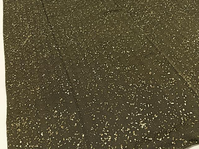 平和屋着物■上質な小紋 箔散らし文様 正絹 逸品 BAAY3283hj