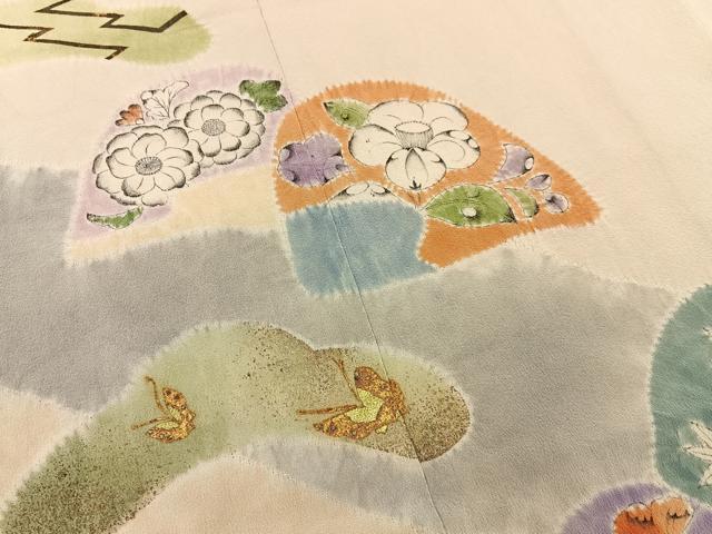 平和屋着物■豪華色留袖 辻が花 絞り 金彩 正絹 逸品 BAAY3331hj