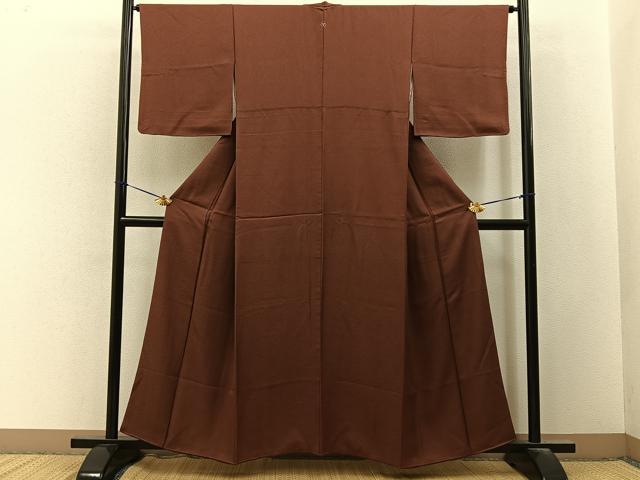 平和屋着物■江戸小紋 極小鮫小紋柄 正絹 逸品 BAAY3342hj