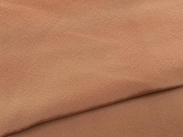 平和屋着物■上質な小紋 紅雲 暈し染め 正絹 逸品 未使用 BAAY3350hj