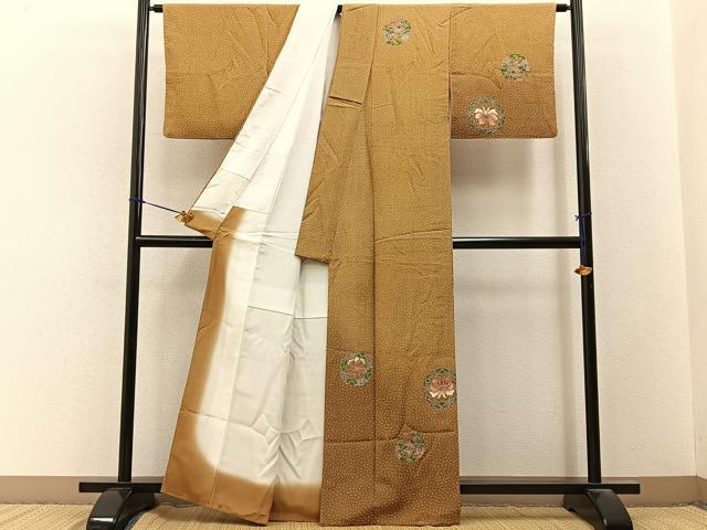 平和屋着物■訪問着 宝相華 暈し染め 正絹 逸品 BAAY3351hj