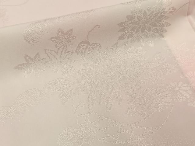 平和屋着物■振袖用長襦袢 無双仕立て 花籠地紋 暈し染め 洗える着物 BAAY3431hj