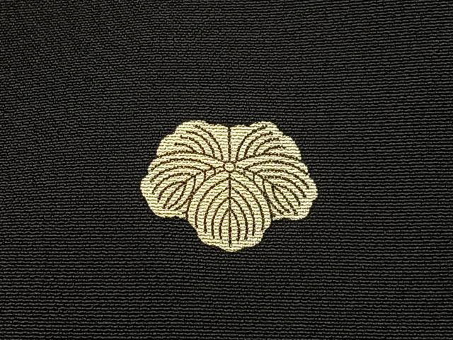 平和屋着物■豪華黒留袖 飛鶴扇面風景文 金彩 正絹 逸品 BAAY3502hj