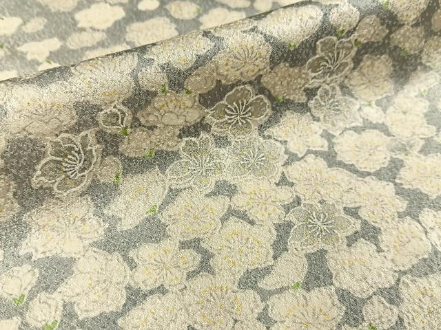 平和屋着物■上質な小紋 舞花文 暈し染め 正絹 逸品 BAAY3579hj
