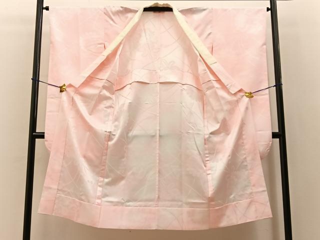平和屋着物■振袖用長襦袢 無双仕立て 花地紋 暈し染め 洗える着物 BAAY3607hj