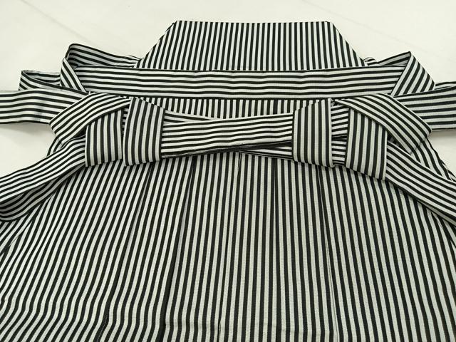 平和屋着物■男性 行灯袴 縞 洗える着物 未使用 BAAY3610hj