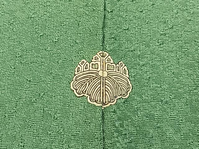 平和屋着物■豪華色留袖 総刺繍 百人一首 金糸 正絹 逸品 BAAY3621hj