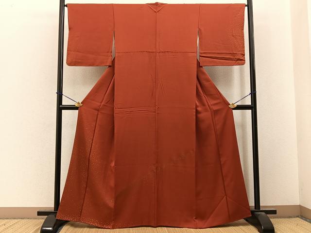 平和屋着物■訪問着 箔散らし 金彩 正絹 逸品 BAAY3632hj