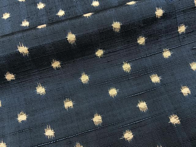 平和屋着物■上質な紬 あられ文様 正絹 逸品 BAAY3637hj