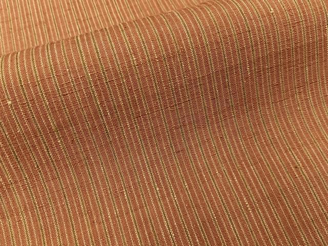 平和屋着物■上質な紬 子持ち縞 鈴乃屋扱い 正絹 逸品 BAAY3688hj