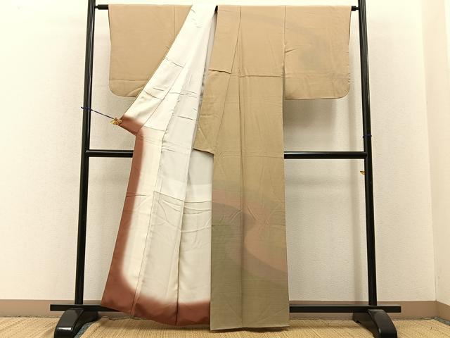 平和屋着物■訪問着 作家物 霞文 正絹 逸品 BAAY3699hj