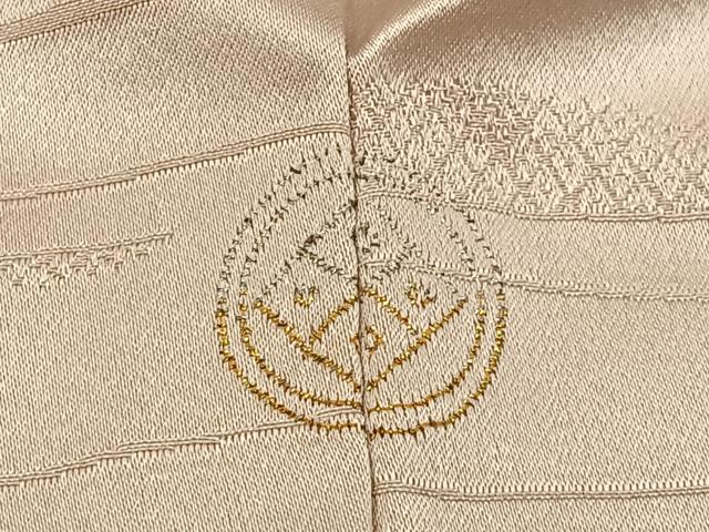 平和屋着物■訪問着 駒刺繍 鼓 金彩 正絹 逸品 BAAY3751hj