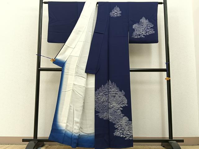 平和屋着物■訪問着 名所風景文 正絹 逸品 BAAY3761hj