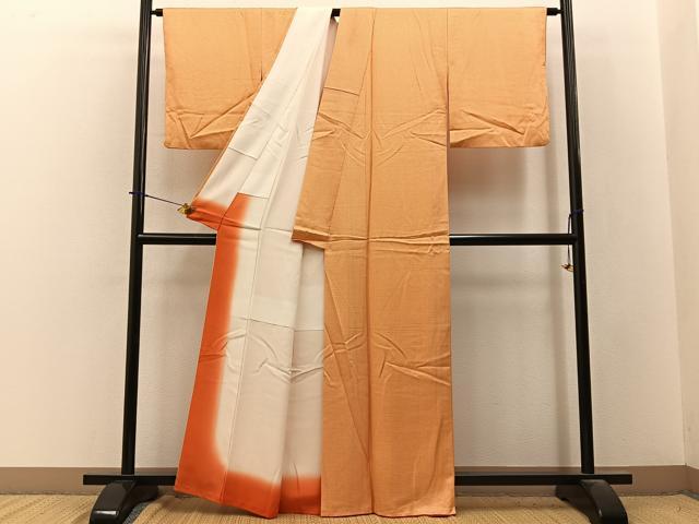 平和屋着物■江戸小紋 分銅繋ぎ 正絹 逸品 BAAY3782hj