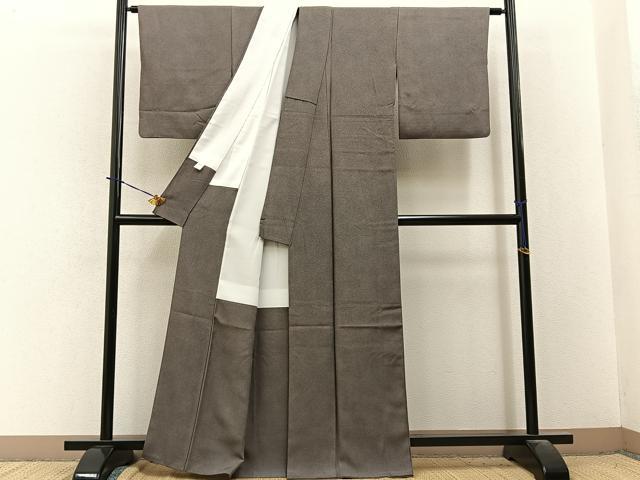 平和屋着物●江戸小紋 鮫小紋柄 正絹 逸品 BAAY3792hj