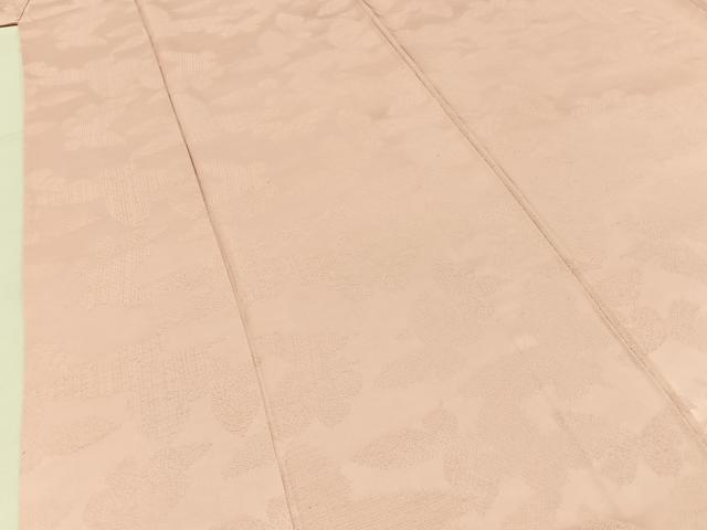 平和屋着物■上質な色無地 舞蝶地紋 虹色 松坂屋扱い 正絹 逸品 BAAY3837hj